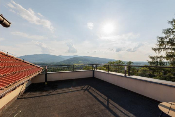 bielski, Wilkowice, Żywiecka, Nowoczesny apartament z ogrodem zimowym