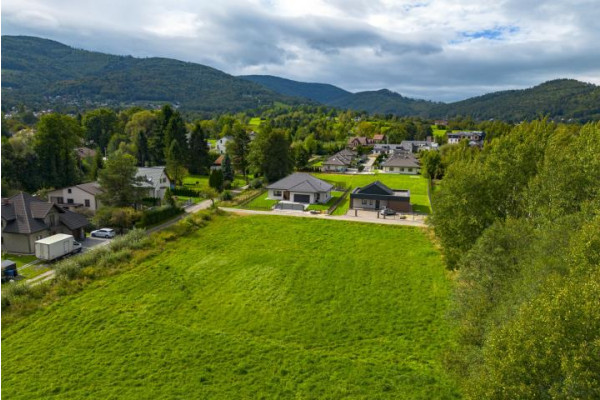 bielski, Wilkowice, Zielna, Działka w Wilkowicach ul.Zielna/ ul.Spacerowa