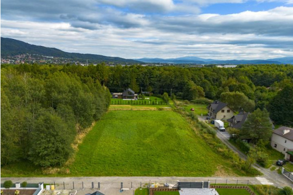 bielski, Wilkowice, Zielna, Działka w Wilkowicach ul.Zielna/ ul.Spacerowa