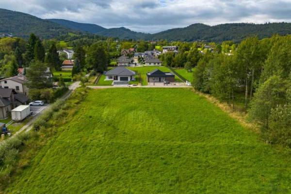 bielski, Wilkowice, Zielna, Działka w Wilkowicach ul.Zielna/ ul.Spacerowa