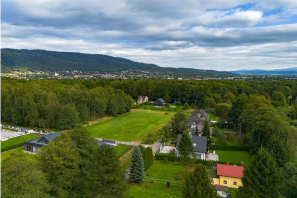 bielski, Wilkowice, Zielna, Działka w Wilkowicach ul.Zielna/ ul.Spacerowa