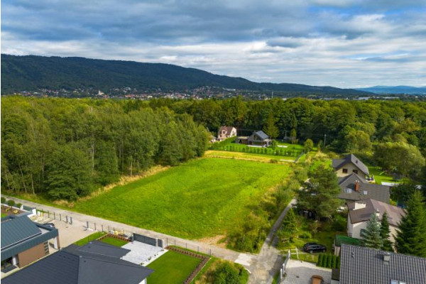 bielski, Wilkowice, Zielna, Działka w Wilkowicach ul.Zielna/ ul.Spacerowa