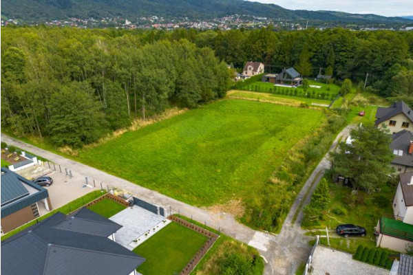 bielski, Wilkowice, Zielna, Na sprzedaż:działka budowlana w Wilkowicach