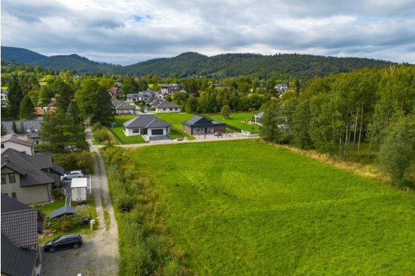 bielski, Wilkowice, Zielna, Na sprzedaż:działka budowlana w Wilkowicach