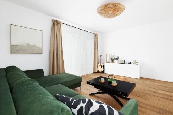 bielski, Wilkowice, Sielska, Dom w zabudowie bliźniaczej w Wilkowicach