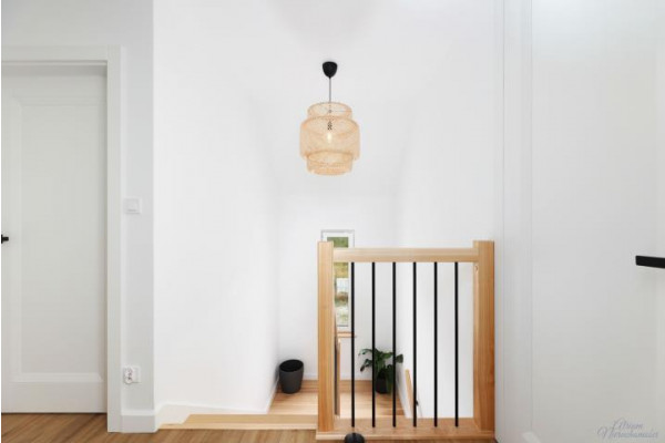 bielski, Wilkowice, Sielska, Dom w zabudowie bliźniaczej w Wilkowicach