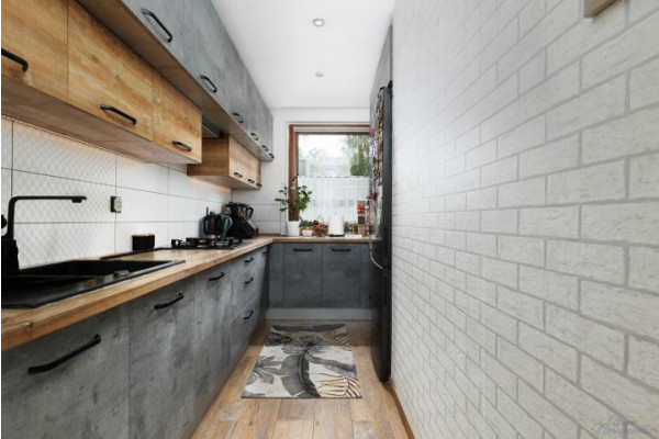 Bielsko-Biała, Kamienica, Roztoki, Czteropokojowe mieszkania w niskim bloku